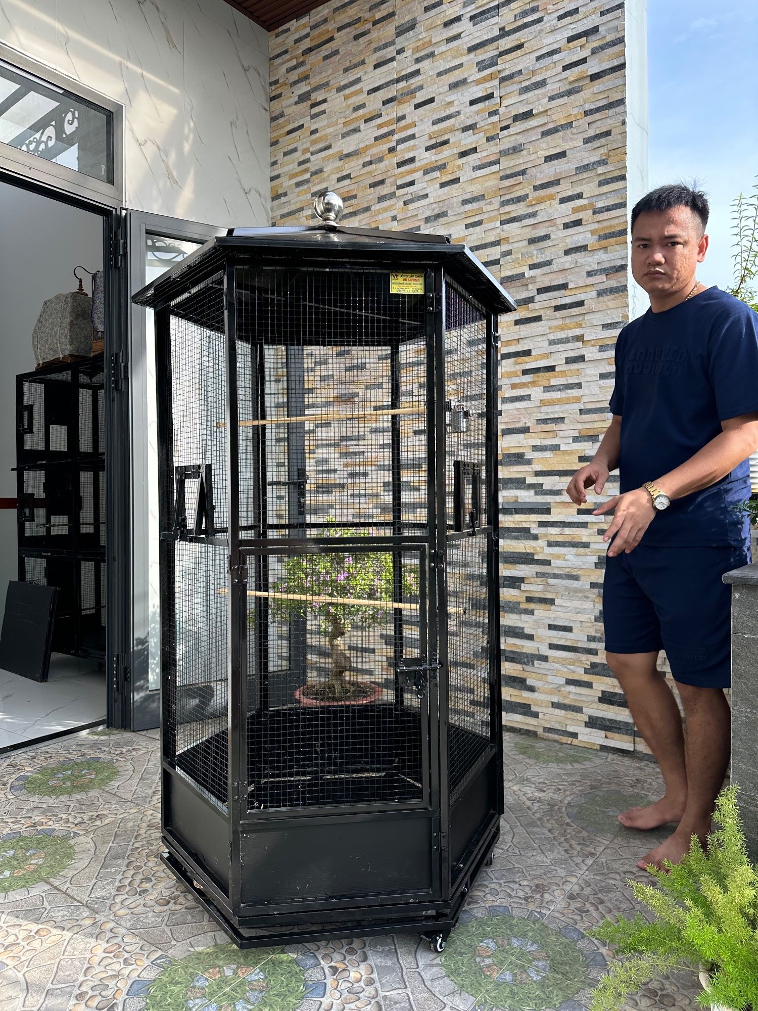 Lồng Avi Lắp Ghép Lục Giác M61